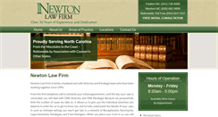 Desktop Screenshot of newtonlaw.com